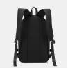 Fashionable leather backpack - 15.6 inch laptop bag - earphone hole - waterproofBackpacks