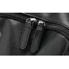 Fashionable leather backpack - 15.6 inch laptop bag - earphone hole - waterproofBackpacks