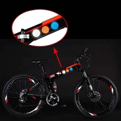 Round reflective sticker - self adhesive - for car / motorcycle / bicycle / fabricStickers