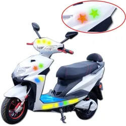 Round reflective sticker - self adhesive - for car / motorcycle / bicycle / fabricStickers