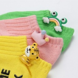 Baby cotton socks - non-slip - printed lettering - cartoon decorationClothes