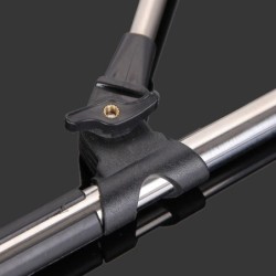Fishing rod bracket - holder - adjustable - flexible - anti-slip - stainless steelTools