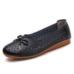 Fashionable classic flat shoes - slip-on - hollow out designSandals