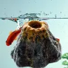 Simulation volcano - rockery ornament - aeration pump - bubbles maker - aquarium decorationAquarium