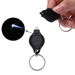 Mini pocket keychain - flashlight - LED - 5 piecesKeyrings