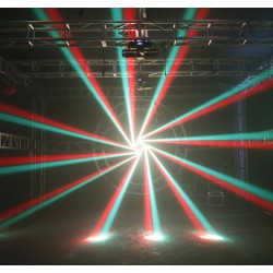LED stage light - cross moving head - DMX control - laser projectorStage & events lighting