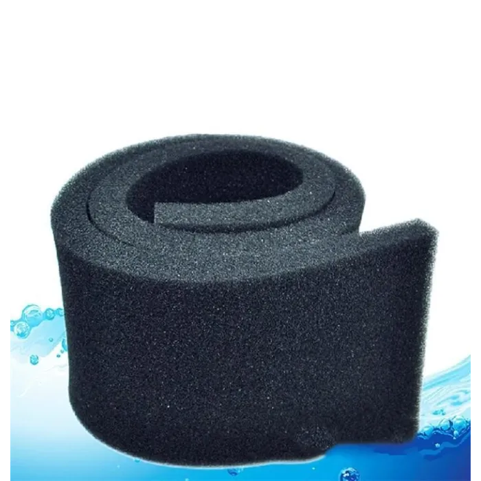 Black biochemical cotton filter - sponge - for aquarium - 50 * 12 * 2cmAquarium