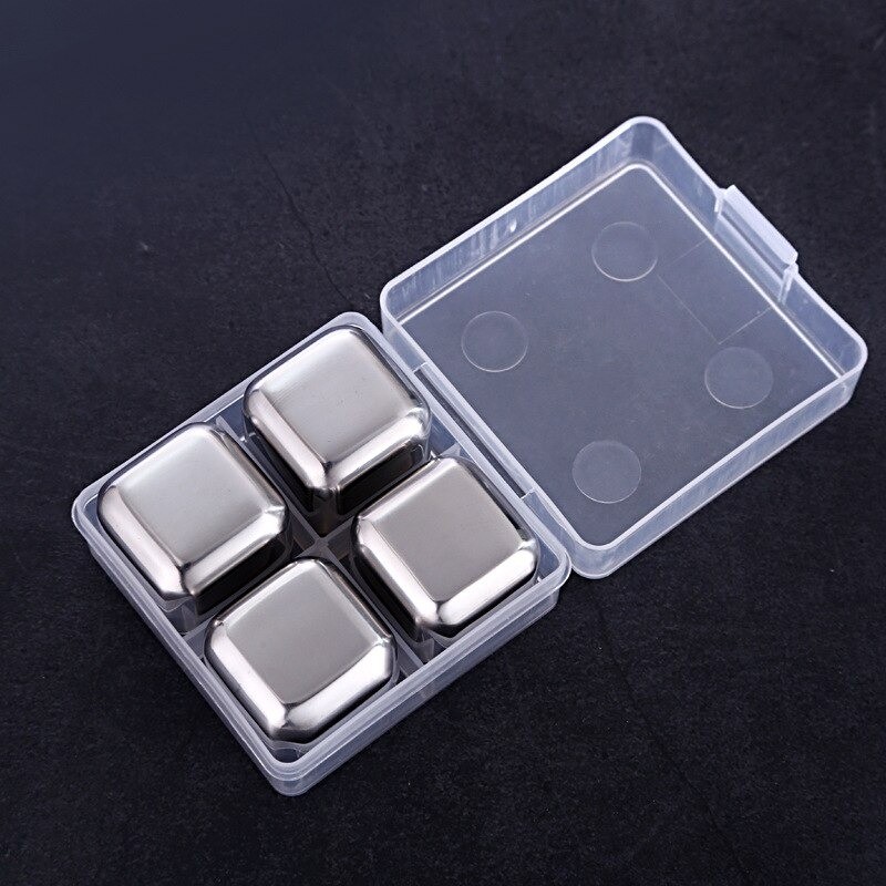 Stainless steel ice cubes - chilling stones - reusableBar supply