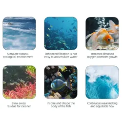 ALW - wave making pump - aquarium water pump - filter - ultra quiet - WiFi - app controlAquarium