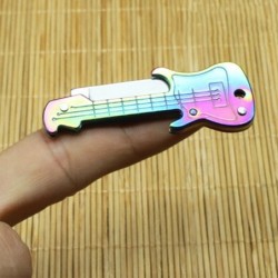 Mini pocket knife - foldable - guitar shape - stainless steelKnives & Multitools