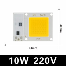 COB LED chip - smart IC - 220V 240V - 10W - 20W - 30W - 50W - 70W - 100W 150W - 6 piecesLED chips