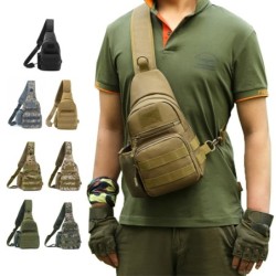 Tactical shoulder / chest bag - small backpack - camouflage design
