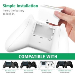 Dual charger - charging dock - with LED indicator - for Xbox One - One S - One X controllerControllers
