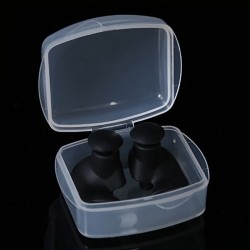 Silicone waterproof earplugs - with storage boxSwimming