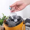 Refillable bottle - mini container - with hook - hand sanitizer / soap dispenser - 30ml / 50mlSkin