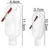 Refillable bottle - mini container - with hook - hand sanitizer / soap dispenser - 30ml / 50mlSkin