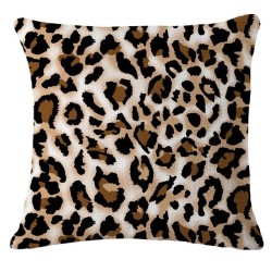 Decorative cushion cover - animal leopard print - 45 cm * 45 cmCushion covers