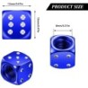 Aluminum tire valves - dice shaped - 4 piecesWheel parts