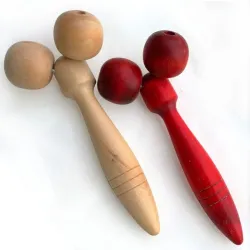 Eye / face / body massager - wooden rollerMassage
