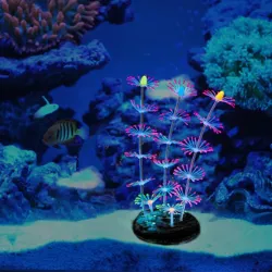 Silicone coral - luminous plant - aquarium decorationAquarium