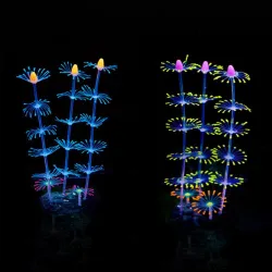 Silicone coral - luminous plant - aquarium decorationAquarium