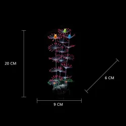 Silicone coral - luminous plant - aquarium decorationAquarium