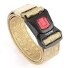 Stylish tactical belt - quick release metal buckle - nylonBelts