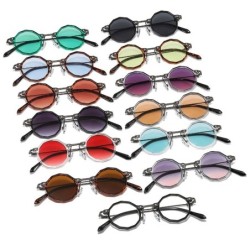 Retro round sunglasses - steampunk style - UV400 - unisexSunglasses