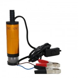 12V Submersible electric pump for diesel - oil - fuel - water - with switch
