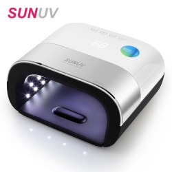 SUNUV SUN3 - 48W - professional nail dryer - UV LED lamp with 2.0 smart timer - memoryNail dryers