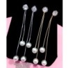 Elegant long earrings with pearls / crystalEarrings