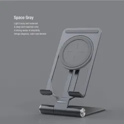 15W - wireless fast charger - stand - foldable phone holder - for iPhone - Samsung - Huawei - XiaomiHolders