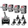 5 pieces - ON / OFF rocker toggle switch - 5A 250V SPST 2 Pin - waterproofSwitches