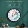 Modern wall clock - sound activated - LED - periodic table of chemical elementsClocks