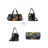 Stylish travel bag - with shoe compartment - large capacity - waterproof - unisex - graffiti designBags