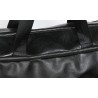 Stylish travel / sport shoulder bag - with shoe storage - large capacity - leatherBags