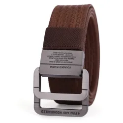 Tactical canvas belt - double buckleBelts
