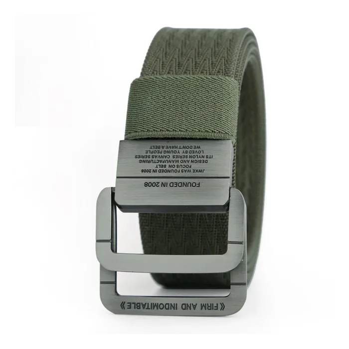 Tactical canvas belt - double buckleBelts