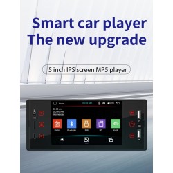 Car radio - camera - remote control - M150 - 1 Din - 5 inch - Bluetooth - Android - Mirror Link - USBDin 1