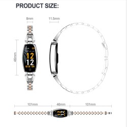 H8 Smart Watch - Bluetooth - heart rate - waterproof - fitness tracker - smart braceletSmart-Wear