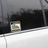 Warning! No ABS No airbags No Insurance - funny car sticker - 8.5 cm * 8.5 cm - 2 piecesStickers