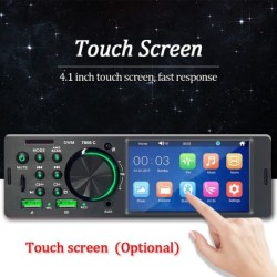 Car radio 1 Din - touch screen - remote control - camera - Bluetooth - AUX - USB - TFDin 1