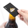 Ace card - aluminum bottle opener - credit card formatBar supply