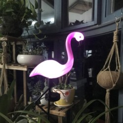 Garden solar light - LED lamp - waterproof - flamingoSolar lighting