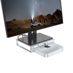 MC35 - docking station - USB-C HUB - iMac monitor stand - with dual HDD enclosureStands