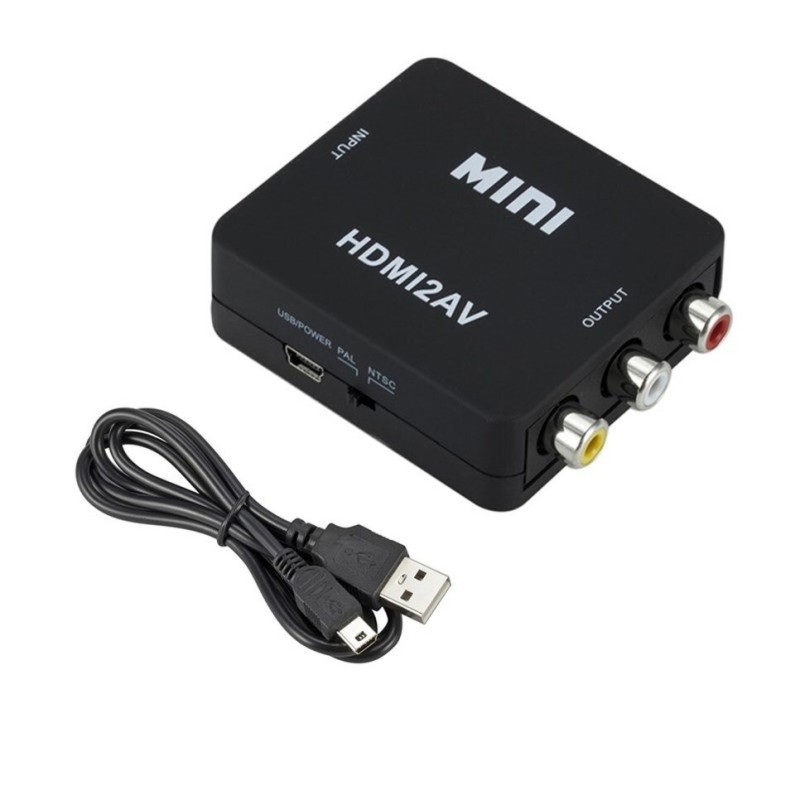 HDMI to AV video and audio converter - HDMI2AV - adapter - inverterVideo