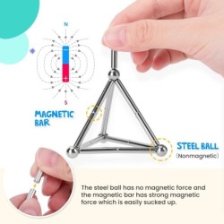 Magnetic balls / sticks - building blocks - construction set - educational toyConstruction