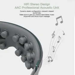 4D smart eye massager - music - rhythm - vibration - relax - acupressure - relieve fatigue / dark eye circlesMassage