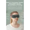 4D smart eye massager - music - rhythm - vibration - relax - acupressure - relieve fatigue / dark eye circlesMassage