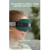 4D smart eye massager - music - rhythm - vibration - relax - acupressure - relieve fatigue / dark eye circlesMassage